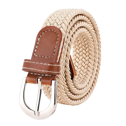 Mens braided stretch belt - braided,