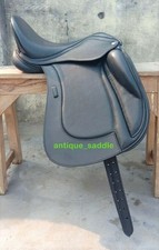 Leather Dressage Double flap