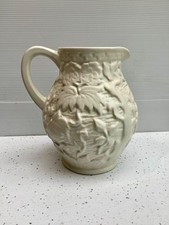 Glazed cream INDIAN TREE Vase/Jug