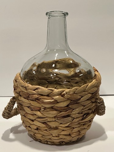 Vintage wicker wrapped - wicker,