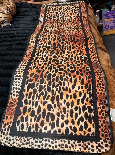 New leopard print carpet - print,
