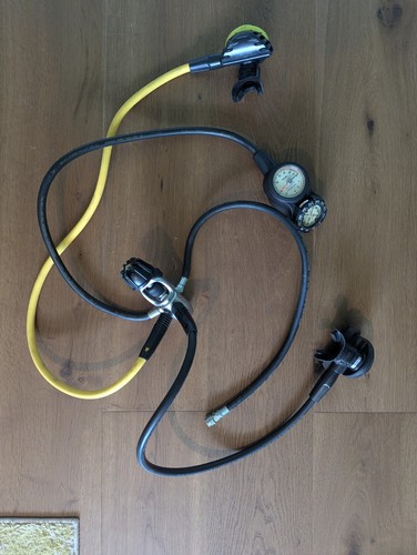 Seac sub diving regulator set - seac,