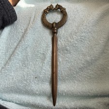Celtic Solid Bass Letter Opener Probably 1950 Ish age verification needed 18+ 