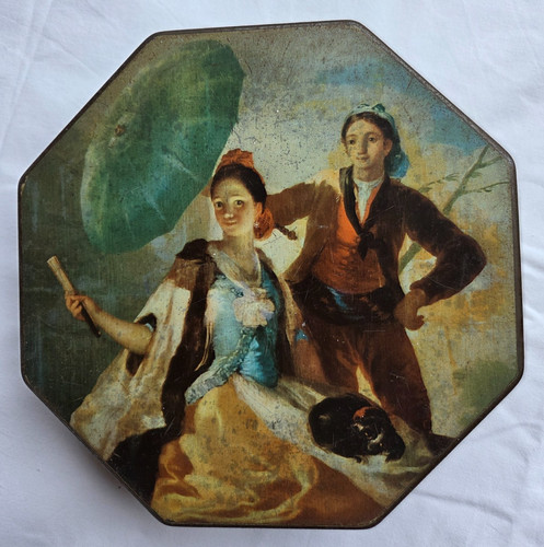 Vintage peek frean octagonal - frean,