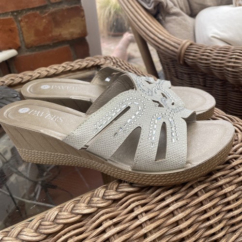 Pavers ladies sparkly sandals - pavers,