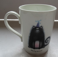 Portmeirion Splat Cat Mug - Party Animal - Rob Scotton - No box