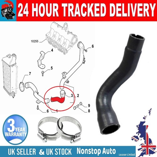 Turbo intercooler hose - intercooler, pipe