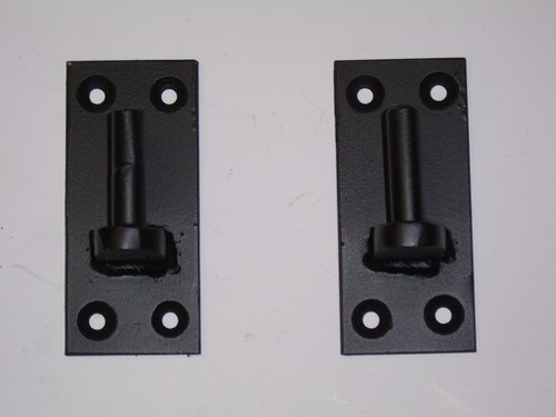 Wrought iron gate - hinge, /