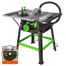 Evolution FURY5-S 255mm Table Saw Bundle With 40T Wood Blade