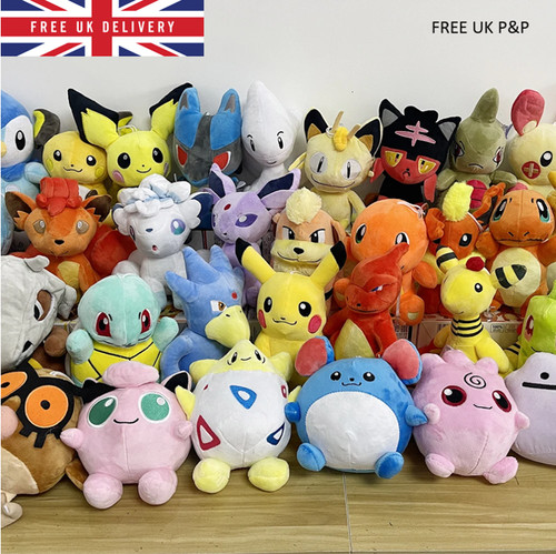 Pokemon plush soft - pokemon,