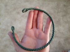 Ancient Viking/Celtic bronze Torc