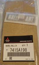 Genuine Mitsubishi Ralliart Emblem Badge Lancer CY CX Jdm Parts EVO 7415A198