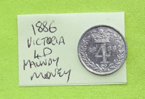 1886 four pence silver - 1886, 4p