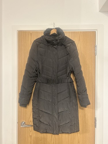 Ladies black padded - ladies, long