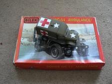 Bilek 1/35 scale Dodge WC-54 Ambulance - built,box,spares,a/f,#994;Italeri....
