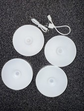 Automatic Rechargeable Stair Lights Motion Sensor Pack Of 4 With 2x Charger