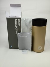 BMW Logo Thermo Mug, 350ml, Gold, BMW Collection, Thermal Travel Flask