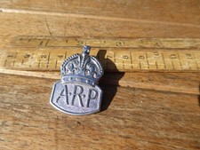 WW2 Hallmarked Silver 'ARP '