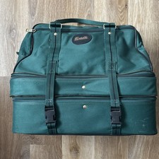 Henselite 3 Teir Bowls Bag, Green With Black Cording