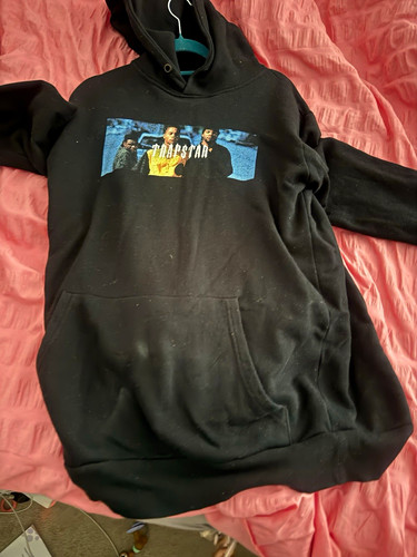 Trapstar black pullover hoodie - black,