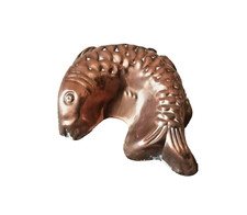 Antique Edwardian Copper Fish
