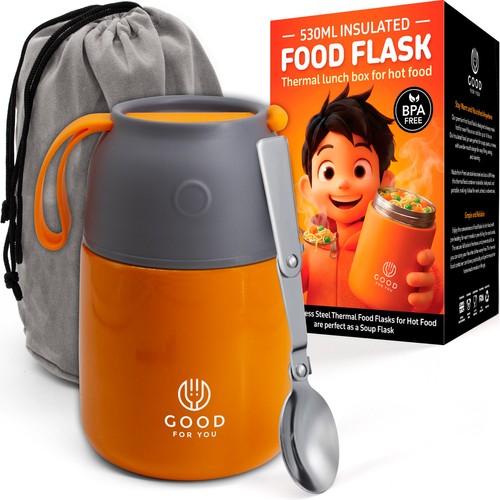 Insulated food flask for - for, kids