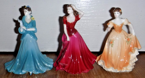 Coalport figurines debutante - coalport,