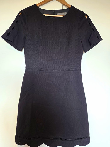 Oasis black textured shift - oasis,