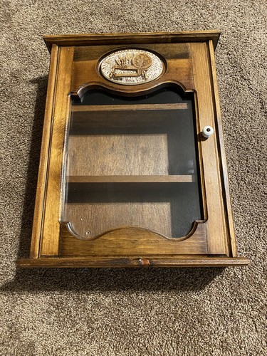 Vintage shelf wooden - shelf,
