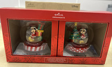 x2 - Disney Hallmark Ornament Christmas Decorations Baubles
