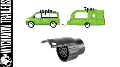 Car trailer caravan pin to - 7,