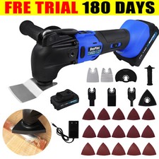 Cordless Oscillating Multi Tools Electric Trimmer Saws Battery Woodworking Tools