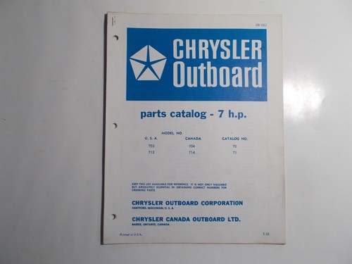 1968 chrysler outboard - 7,