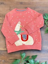 ?✨ #193 Mini Boden Pink Llama Jumper 5-6yrs??