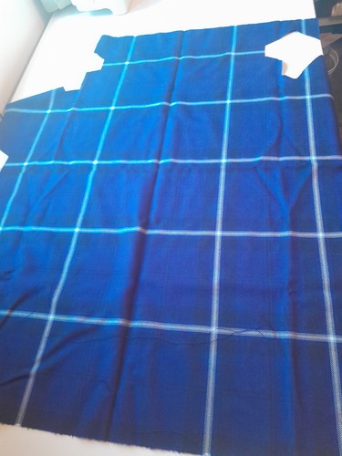 Scottish saltire tartan wool - scottish,