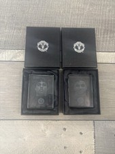 Man Utd Collectible Glass Raphael Fabio 2010/11 Presentation Box Display 