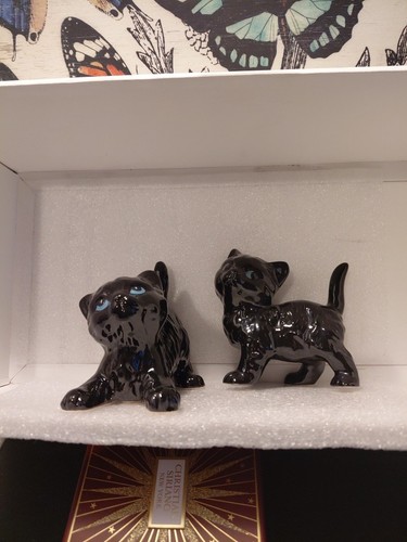 Vintage english pottery cats - english,