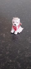 Westie Swarovski Crystal Broach