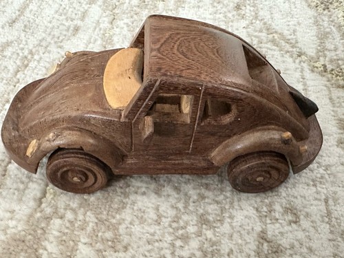 Wooden model car hand made - wooden,