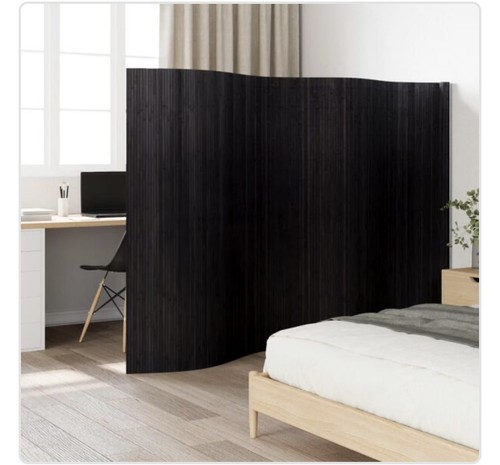 Vidaxl bamboo room divider - room,
