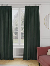M&S Velvet Pencil Pleat