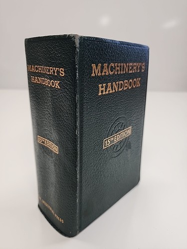 Machinery handbook 15th - machinery's,