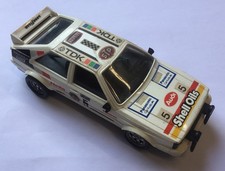 Scalextric rare vintage Audi Quattro 4 wheel drive rally car VG (Working)