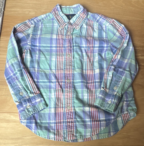 Ralph lauren boys plaid - lauren, 3t
