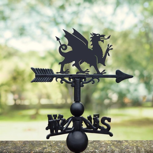 Cast iron welsh dragon - cast,