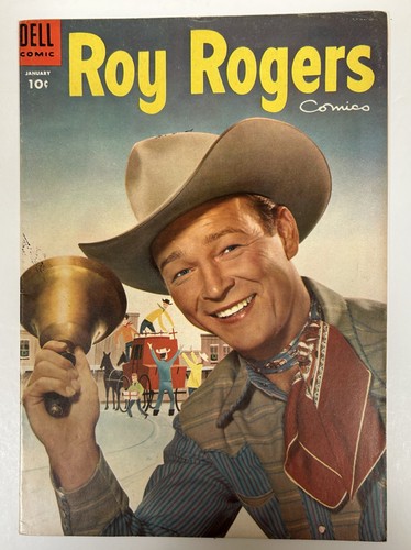 Roy rogers comics dell january - comics,