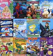 DVD Children Cartoons & Films Build Your Own Bundle From 99p MAX £3.50 P&P