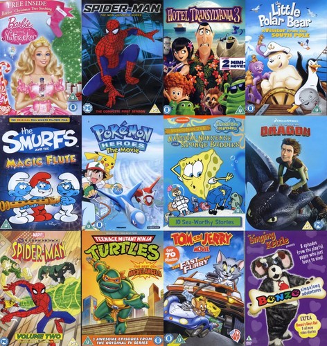 Dvd children cartoons films - cartoons, &
