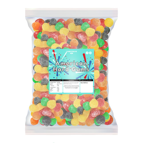 Candycrave american hard gums - hard,