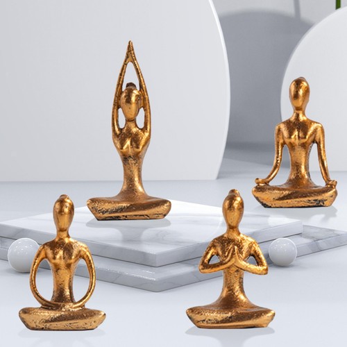 Yoga pose statue figurine - yoga,